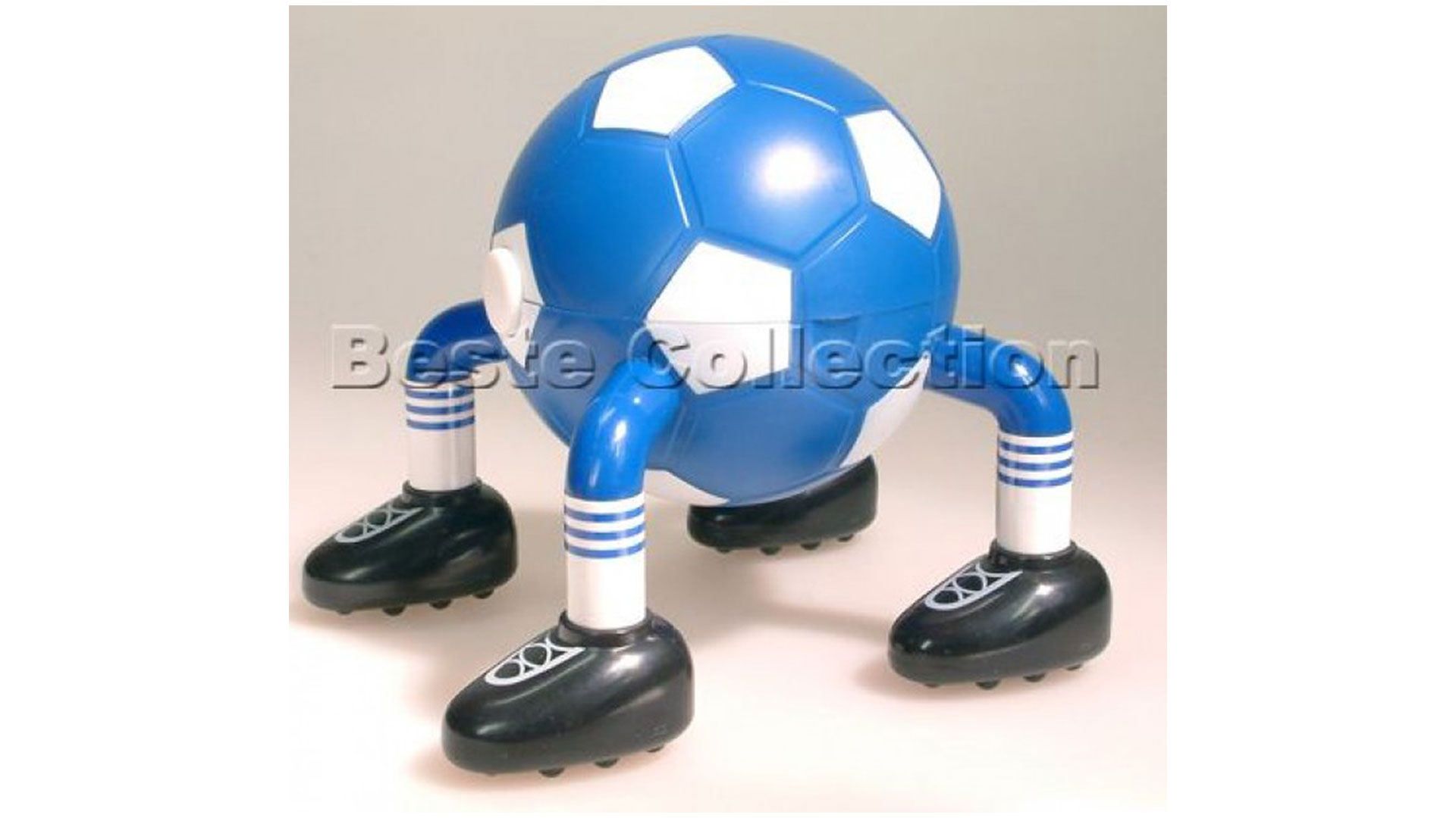 Massage Fussball Blau / Weiss