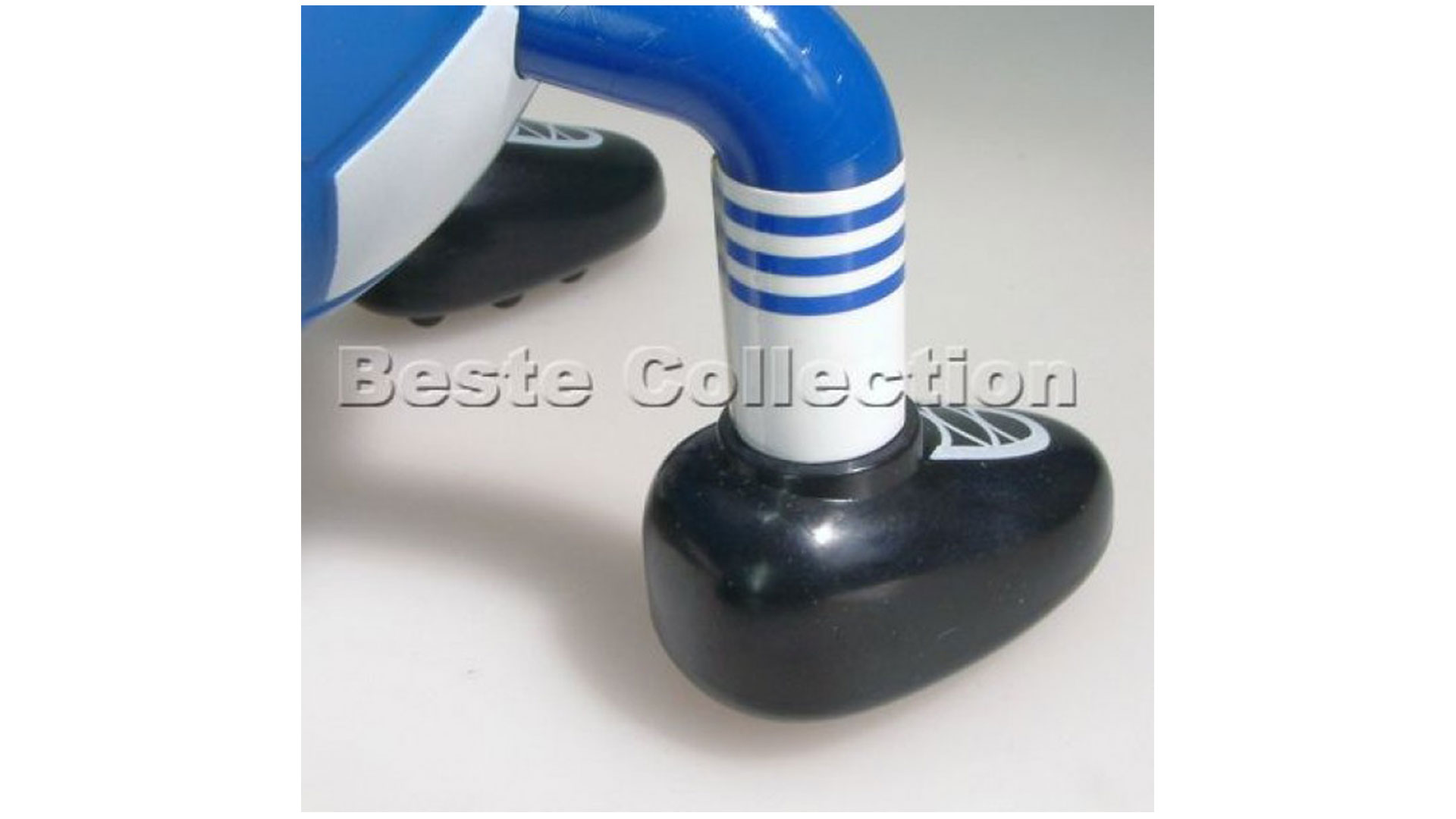 Massage Fussball Blau / Weiss