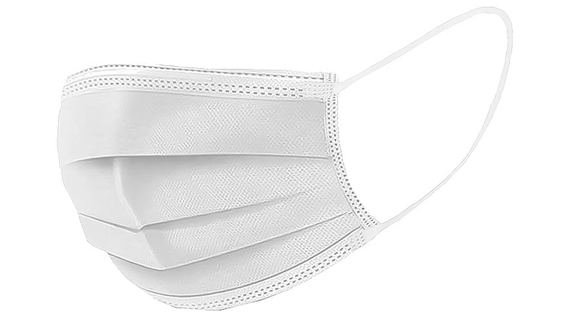 Mundnasenschutz - Weiß 50 Stück