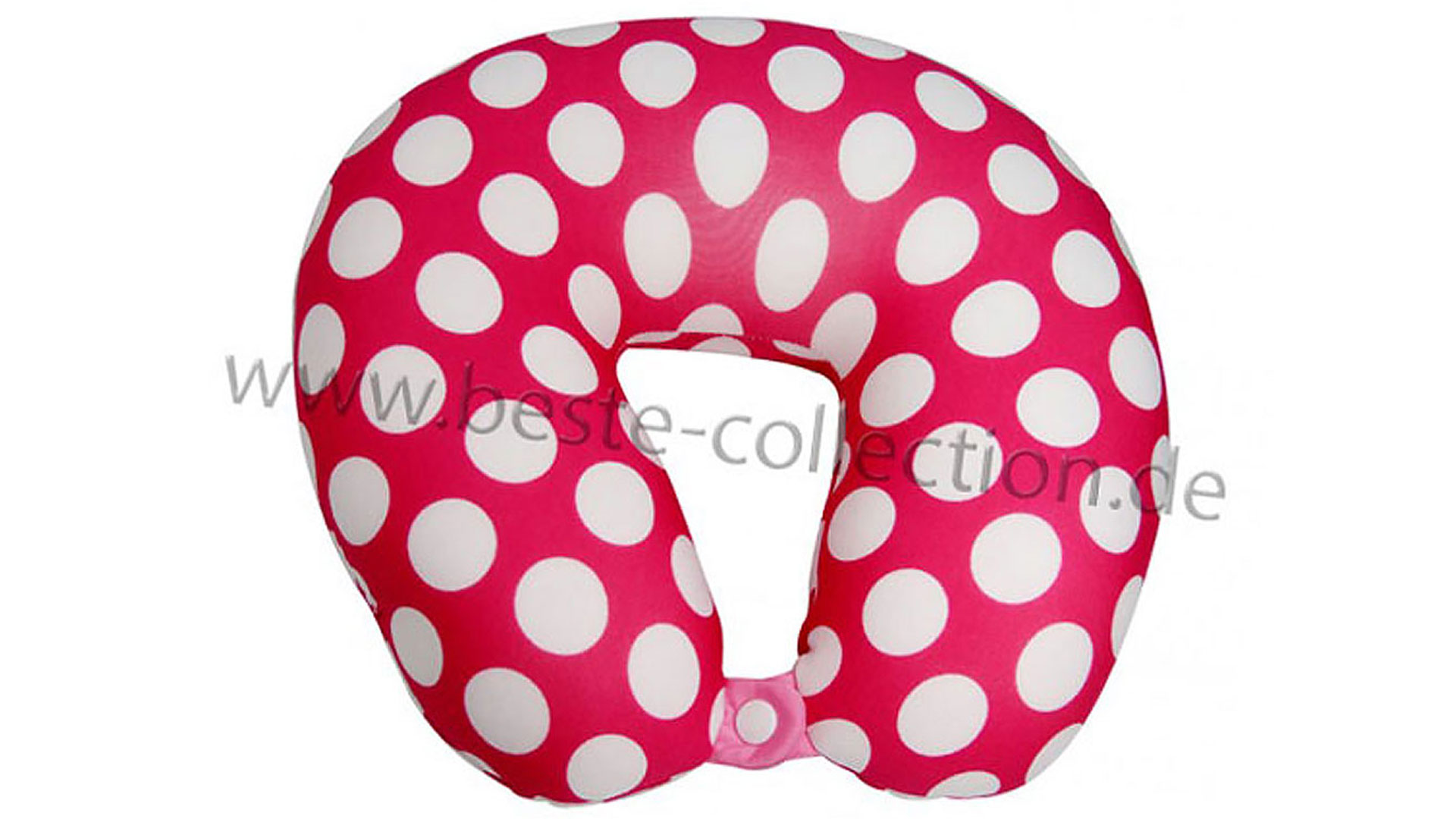 NECK Rot mit Weißen Punkten - Nackenrolle